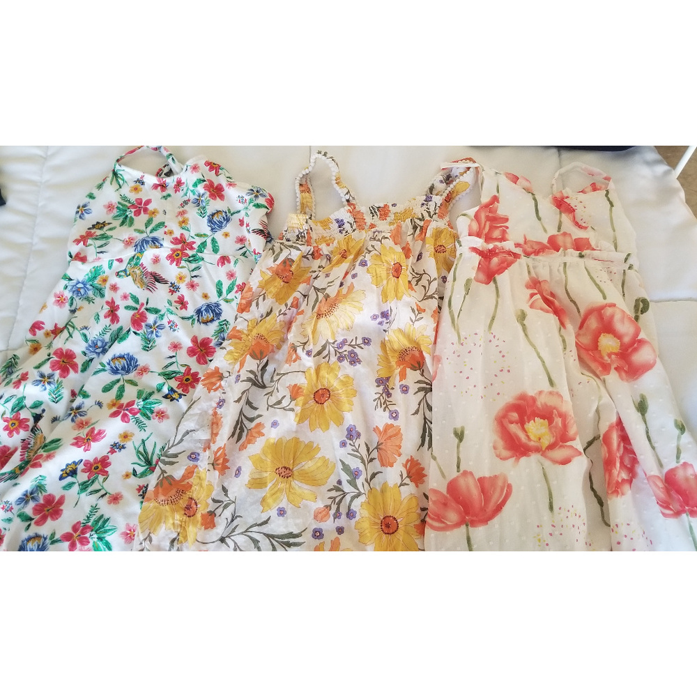 Lot of Three (3) Girls' Sun Dresses - Great Cond
